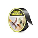 Rubber Grip Tape, Anti Slip Tape with Adhesive, 1In x 16.5Ft, Black