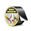 Rubber Grip Tape, Anti Slip Tape with Adhesive, 2In x 16.5Ft, Black