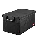 Rubbermaid Car Organizer, Collapsible Trunk Organizer, Multi-Compartment Car Storage Organization for Car Accessories, 2 Compartments With Cover, 21.65"*14.17"*12.2"
