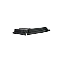 Rubbermaid Commercial Products Heavy Duty Lid for 1 Cubic Yard Tilt Trucks, Black, for Airports/Office/Conceal Odors/Garbage/Trash