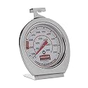 Rubbermaid Commercial Products Stainless Steel Monitoring Thermometer, Safe for Inside Oven/Grill/Smoker, 60-580°F Range, Easy to Read Food Thermometer For Food Resturant/Home Cooking