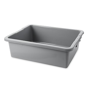 rubbermaid fg335100gray 76 gal undivided busutility box gray