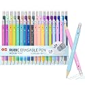 RUBIC 0.6mm Erasable Pens 36 Assorted Colors, School & Planner