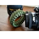 RUBRIC? Braided King Cobra Paracord Hand Grip Wrist Strap for All DSLR Camera/Binoculars (Military Green)