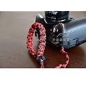 RUBRIC® Braided King Cobra Paracord Hand Grip Wrist Strap for All DSLR Camera/Binoculars (Black)