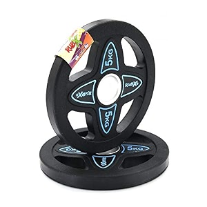 rubx rubber coated solid weight plate50 mm olympic weight or 31 mm home gym weightsold in pair 50 mm olympic weight plate 5 kg x 2pc total  10 kg