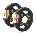 RUBX Rubber Coated Solid Weight Plate Leaf50