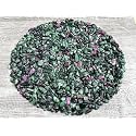 Ruby Zoisite Chips – Natural Mini Ruby Zoisite Stones, Crushed Undrilled Ruby Zoisite, Semi-Tumbled Genuine Ruby Zoisite (5 lbs Bulk)