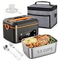 RUDAP Cordless Electric Lunch Box 24000mAh Rechargeable