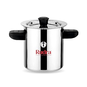 Rudra Stainless Steel Long Milk Boiler 1L