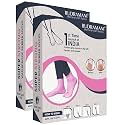 RUDRAMANI Silicon Anti Heel Full Length Rubber Socks Waterproof Moisturizing Heel Peny Socks Pain Relief Foot Care Protector Foe Men &amp; Women - (Size-Medium)(7-8-9) Pink Pack of 2