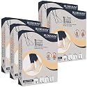 RUDRAMANI Silicon Anti Heel Full Length Rubber Socks Waterproof Moisturizing Heel Peny Socks Pain Relief Foot Care Protector Foe Men &amp; Women - (Size-Small)(5-6) Beige Pack of 5