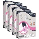 RUDRAMANI Silicon Anti Heel Full Length Rubber Socks Waterproof Moisturizing Heel Peny Socks Pain Relief Foot Care Protector Foe Men &amp; Women - (Size-Small)(5-6) Pink Pack of 4