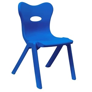 plastic kids chair  strong amp durable chair for kids  virgin material kids chairs for 2 to 5 years  portable kids chair for 1 year  chairs for kids sustain upto 100 kg blue - heart