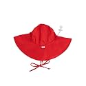 RuffleButts Baby Girls Floppy Wide Brim UPF 50+ - Baby Sun Hat