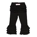 RuffleButts Baby/Toddler Girls Flared Pants - Ruffle Pants