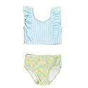 RuffleButts Baby/Toddler Girls Waterfall Tankinis - 2 Piece Swimsuit UPF50+