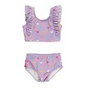 RuffleButts Baby/Toddler Girls Waterfall Tankinis - 2 Piece Swimsuit UPF50+