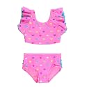 RuffleButts Baby/Toddler Girls Waterfall Tankinis - 2 Piece Swimsuit UPF50+