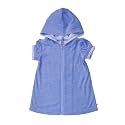 RuffleButts Girls Terry Knit Full-zip Swim Cover-up - Swim Cover-Up
