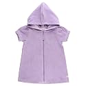 RuffleButts Girls Terry Knit Full-zip Swim Cover-up - Swim Cover-Up