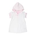 RuffleButts Girls Terry Knit Full-zip Swim Cover-up - Swim Cover-Up
