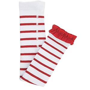 rufflebutts little girls solid knit footless ruffle tights