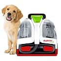 Rug Doctor Pet Portable Spot Cleaner with the Most Powerful Suction Item Highlight: Dual-Action Pet Tool Picks Up Pet Hair and Removes Stains and Odors, Wheels and Retractable Handle Makes Maneuvering Easy