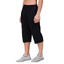 RUGAN Men39s Cotton Capri Three-Fourth Shorts 