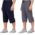 RUGAN Men39s Cotton Capri Three Fourth Shorts