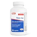 Rugby Fiber-Lax Tablets 625 Mg - Fiber Tablets for Women and Men - Occasional Constipation Relief for Adults - 500 Tablets (1 Pack)