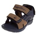 Rugged Bear Kids Boys Girls Open-Toe Outdoor Sport Water Sandals - beach pool slide adjustable strap shoes athletic summer (Toddler/Little Kid/Big Kid)