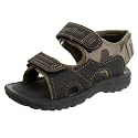 Rugged Bear Kids Boys Girls Open-Toe Outdoor Sport Water Sandals - beach pool slide adjustable strap shoes athletic summer (Toddler/Little Kid/Big Kid)