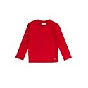 RUGGEDBUTTS Boys Rash Guard Top - Long Sleeve Swim Shirt UPF 50+