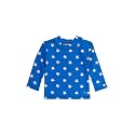 RUGGEDBUTTS Boys Rash Guard Top - Long Sleeve Swim Shirt UPF 50+
