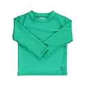 RUGGEDBUTTS Boys Rash Guard Top - Long Sleeve Swim Shirt UPF 50+