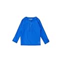 RUGGEDBUTTS Boys Rash Guard Top - Long Sleeve Swim Shirt UPF 50+
