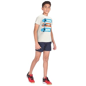 Ruggers Boys Printed Regular Fit T-Shirts