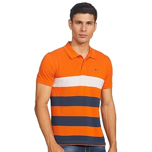Ruggers by Unlimited Mens Slim Fit Polo