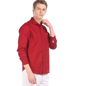 Ruggers by Unlimited Mens Solid Slim fit