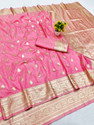Rugli Woven Banarasi Silk Blend Art Silk