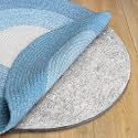 RUGPADUSA - Basics - 7'10" Round - 3/8" Thick - 100% Felt - Protective Cushioning Rug Pad - Safe for All Floors and Finishes Including Hardwoods
