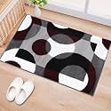 Rugshop Circles Modern Soft Living Room Bedroom