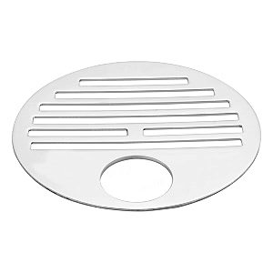 ruhe floor drainer  premium grade stainless steel classic round jali floor drainerjali with hole 5 inches