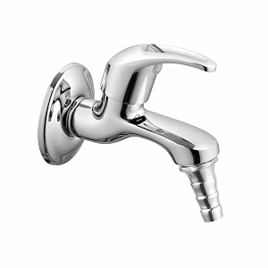ruhe aqua brass faucettap  nozzle bib cock faucettap  with chrome finish  for washing machine and garden pipes