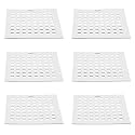 Ruhe® Palo Grating Square Floor Drainer | 5 x 5 inches Stainless Steel Palo Grating Square Floor Drain (Pack of 1)