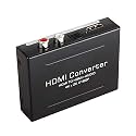 RuhZa 4K x 2K HDMI Audio Extractor and Video Converter - SPDIF/Optical RCA (L/R) 3D Stereo for PS3, Xbox, HD DVD, PS4, Sky HD, Blu-ray Home Theater
