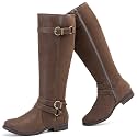 Ruiee Women's Knee High Boots Tall Fashion Boots.