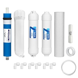 80 gpd ro membrane filter cartridge reduces tds by 96-98 compatible water purifiers aqua fresh amp more ideal ro replacement cartridge for up to 2000 tds combo no 7 b-m