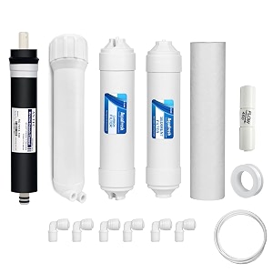 80 gpd ro membrane filter cartridge reduces tds by 96-98 compatible water purifiers aqua fresh amp more ideal ro replacement cartridge for up to 2000 tds combo no 3 b-m